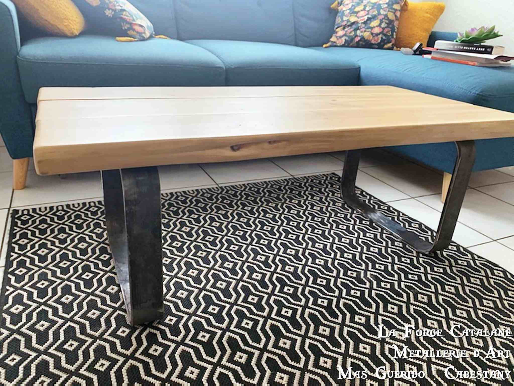 pied de table en U plie  forge catalane.jpg